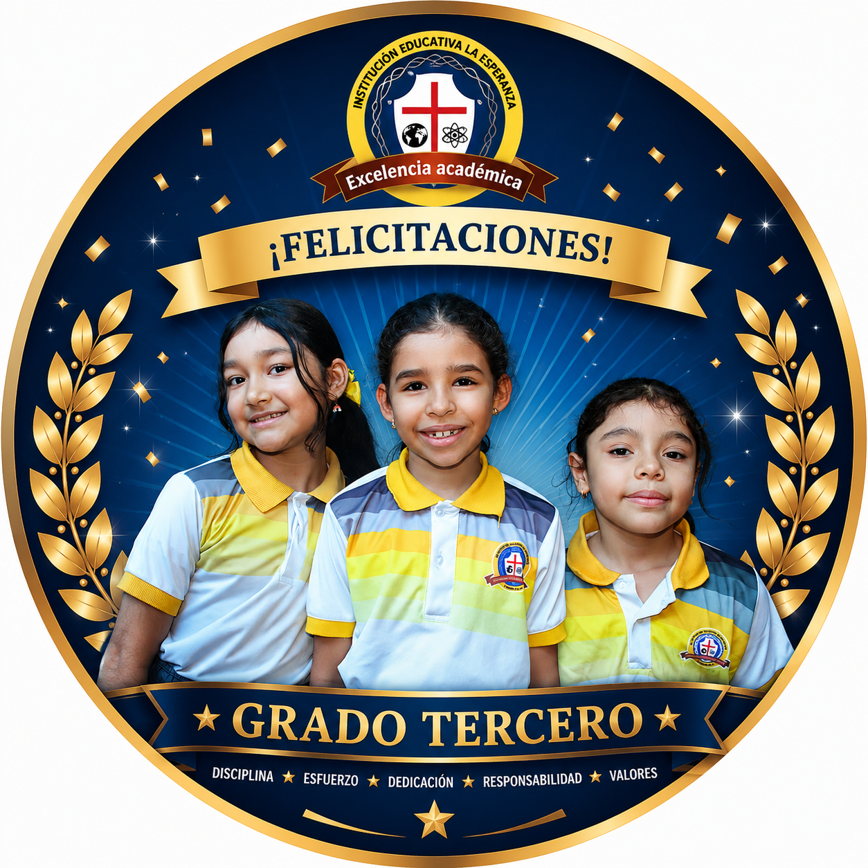 Estudiante destacado de tercero - primer período
