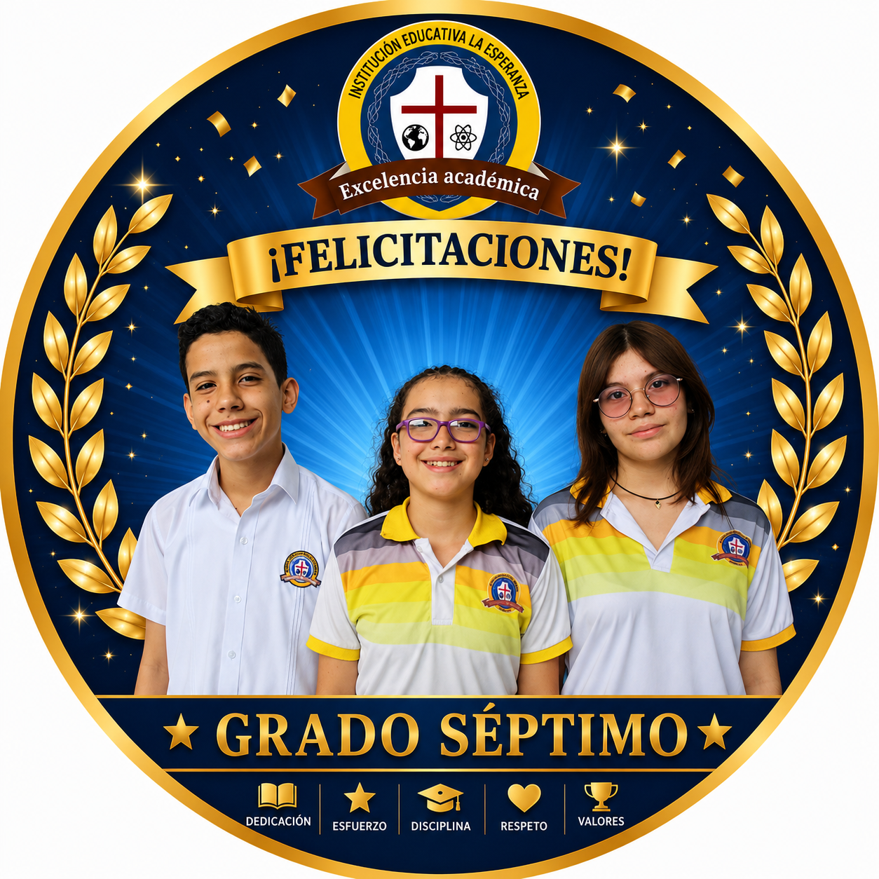 Estudiante destacado de séptimo - primer período