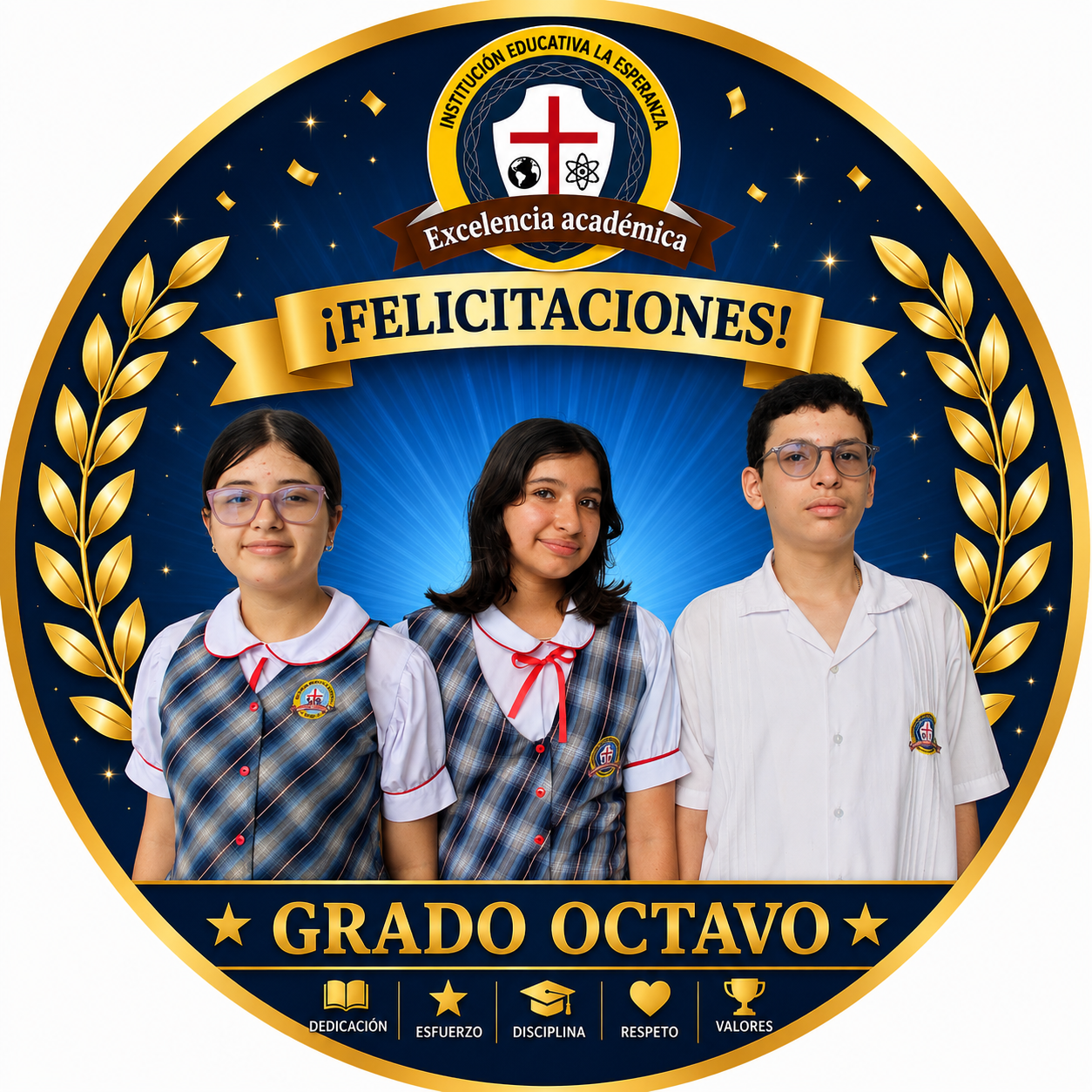 Estudiante destacado de octavo - primer período